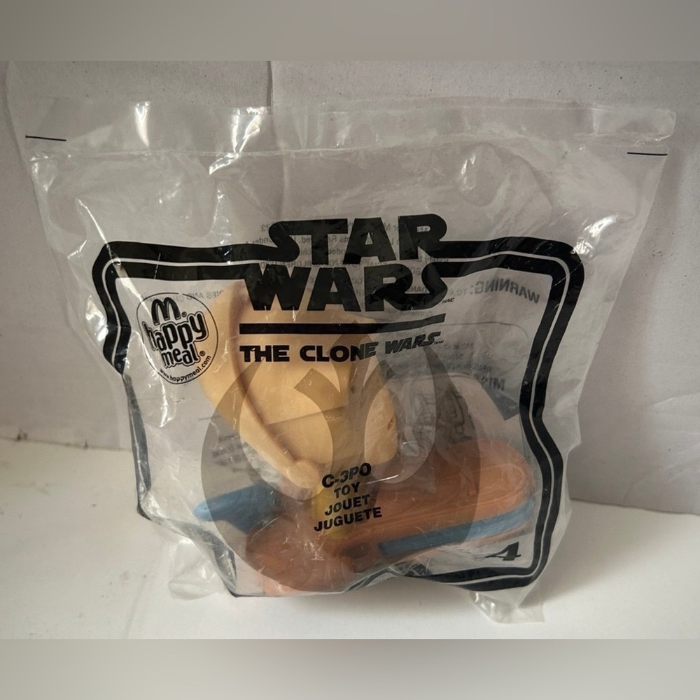 McDonald’s Star Wars the Clone Wars C3PO Toy